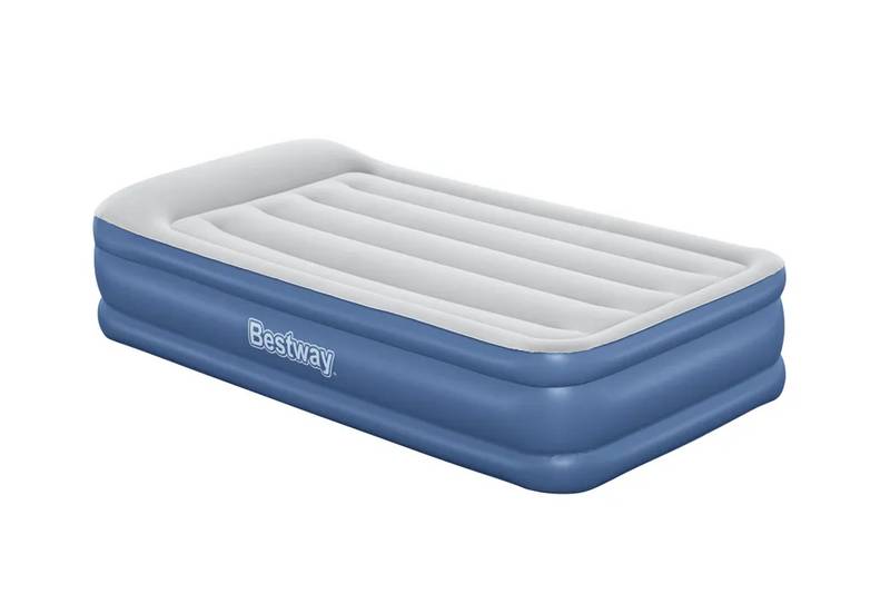 Bestway Tri Tech Luftbett Gästebett Einzelbett Elektropumpe Single Xl Bett  B-Ware von Bestway
