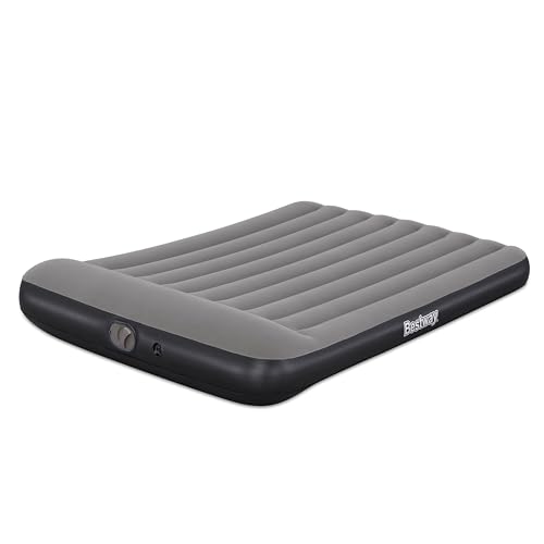 Bestway TriTech Doppelluftbett, USB-Elektropumpe, 203 x 152 x 30 cm, 2 Personen, bis 300 kg, I-Beam-Konstruktion, integriertes Kopfkissen, Innen- und Außengebrauch, beflockte Oberfläche, USB-Kabel Bestway TriTech Doppelluftbett, USB-Elektropumpe, 203 x 152 x 30 cm, 2 Personen, bis 300 kg, I-Beam-Konstruktion, integriertes Kopfkissen, Innen- und Außengebrauch, beflockte Oberfläche, USB-Kabel von Bestway