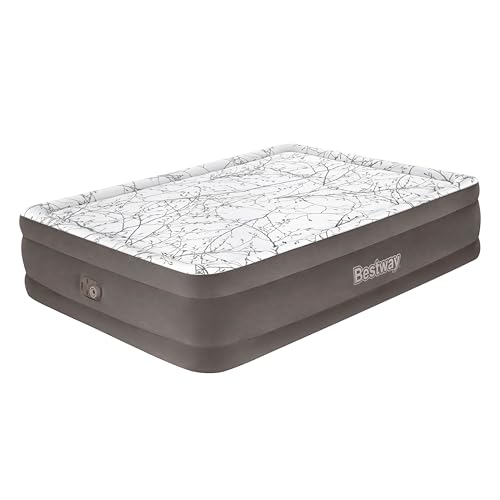 Bestway TriTech Luftbett Cushify Top mit integrierter Elektropumpe Double XL/Mid 203 x 152 x 46 cm von Bestway