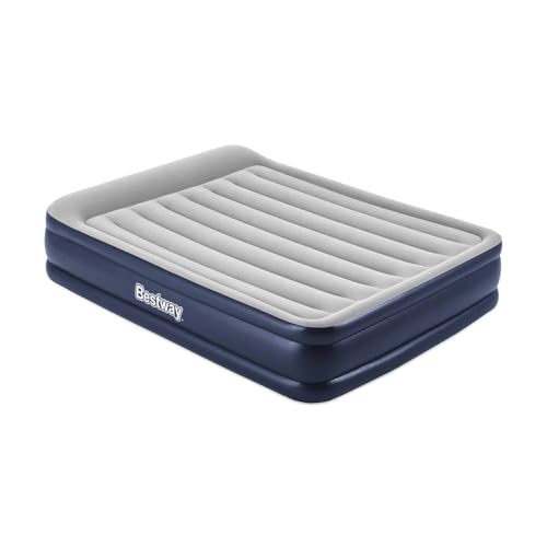 Bestway Tritech Luftbett "Vento" mit integrierter Elektropumpe Double XL/Mid 203 x 152 x 46 cm von Bestway