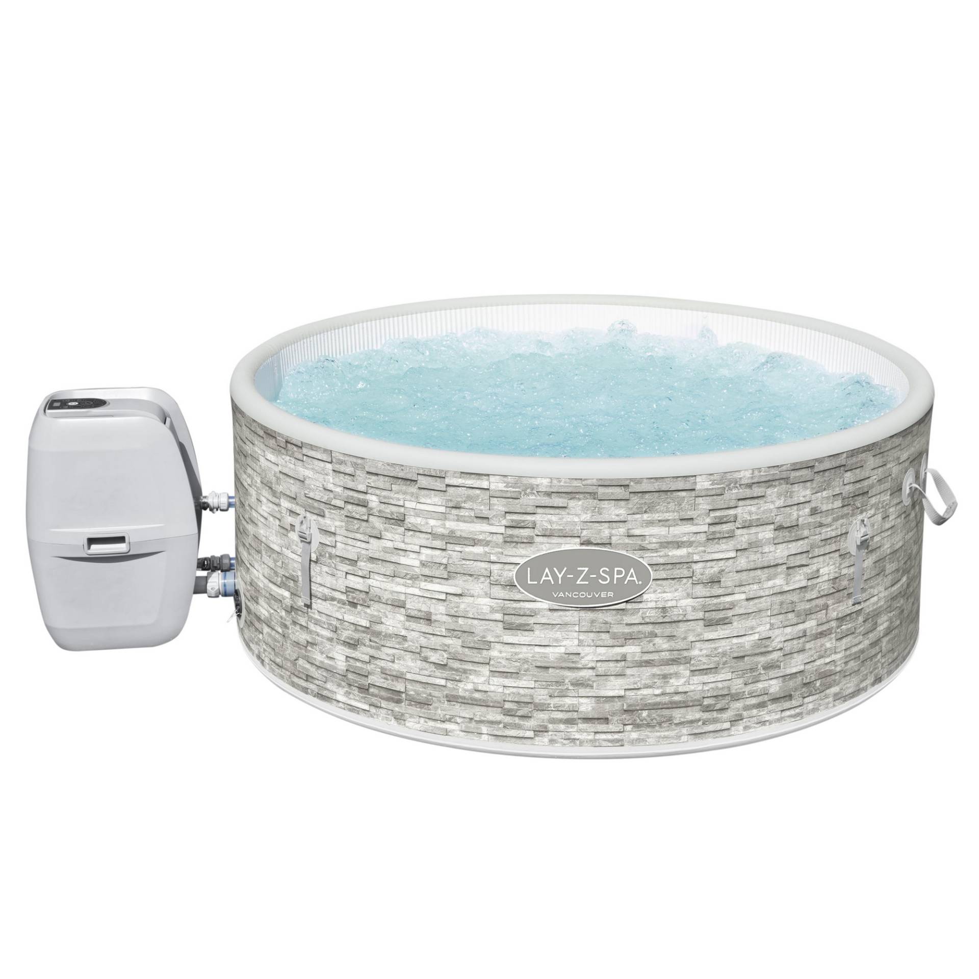 Bestway WLAN-Whirlpool 'LAY-Z-SPA Vancouver AirJet Plus' 155 x 60 cm grau Bestway WLAN-Whirlpool 'LAY-Z-SPA Vancouver AirJet Plus' 155 x 60 cm grau von Bestway