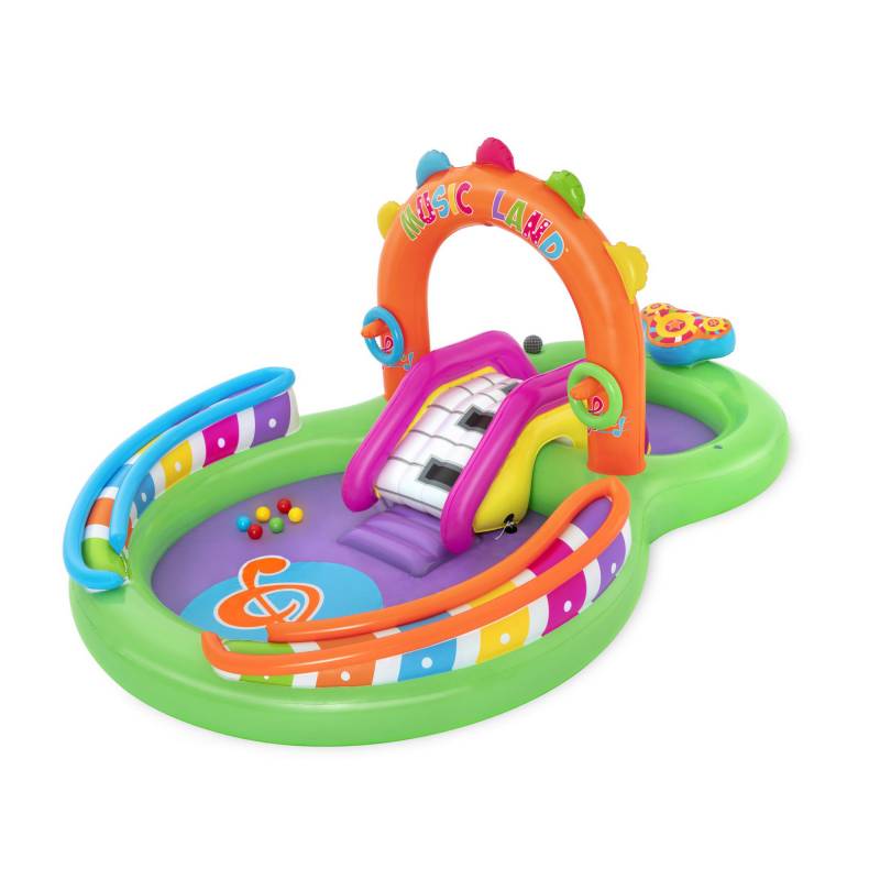 Bestway Wasserspielcenter 'Sing'n Splash' mehrfarbig 295 x 190 x 137 cm von Bestway