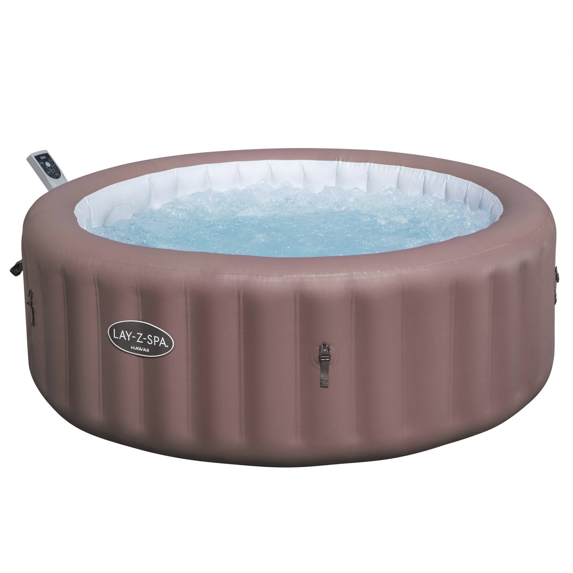 Bestway Whirlpool 'LAY-Z-SPA® Hawaii AirJet™' terrakottafarben Ø 196 x 71 cm von Bestway