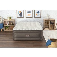 Doppelluftbett mit Reißverschlussbezug & integrierter Elektropumpe  203 x 152 x 51 cm von Bestway