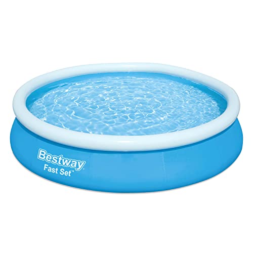 Bestway Fast Set Aufstellpool ohne Pumpe Ø 366 x 76 cm, blau, rund von Bestway