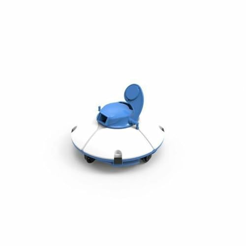 Freistehender Pool-Staubsaugerroboter, Frisbee, Blau, für Schwimmbäder mit flachem Boden, 5 x 3 m von Bestway