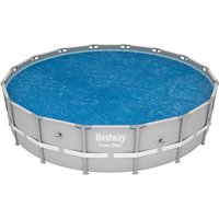 [GEBRAUCHT] Bestway Flowclear Solarabdeckplane Poolabdeckung Poolplane Rundpool 462cm Blau B-Ware von Bestway