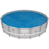 [GEBRAUCHT] Bestway Flowclear Solarabdeckplane Poolabdeckung Poolplane Rundpool 462cm Blau B-Ware von Bestway