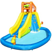 H2OGO® Mega-Wasserpark mit Dauergebläse Mount Splashmore 435 x 286 x 267 cm von Bestway