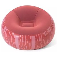 Bestway - Aufblasbarer Sessel in rot für Innen & Außen von Bestway