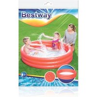 Bestway - Planschbecken rot 3-Ring Pool von Bestway