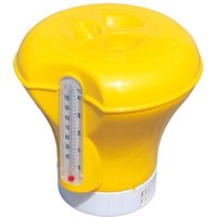 Schwimmdosierer + Pool Thermometer Dosierschwimmer Chlorspender Dosierer Spender - gelb Schwimmdosierer + Pool Thermometer Dosierschwimmer Chlorspender Dosierer Spender - gelb von Bestway