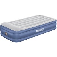 TriTech Single-Luftbett mit antimikrobieller Oberfläche & integrierter Elektropumpe 191 x 97 x 46 cm von Bestway