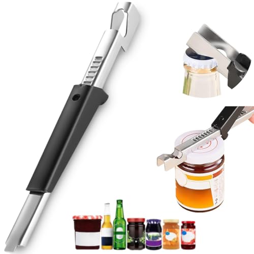Effortless Arthritis Jar Opener, 2024 Neuest Verstellbarer Dosenöffner Dosenöffner Manuell Lid Opener Effortless Arthritis Glasöffner Schraubdeckelöffner, für Senioren Schwache Hände von Bestwishing
