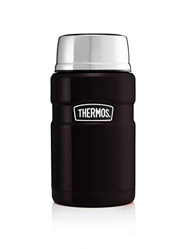 Thermos Edelstahl König Nahrung Flask - Matt Black (710 ml) von Thermos