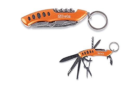 Beta 9586 Mehrzweckmesser mit 10 Funktionen, Multi-Tool Taschenmesser (10 in 1 Multifunktions-Taschenwerkzeug mit Dosenöffner, Flaschenöffner, Klappmesser & Schraubendreher, Outdoor Messer) von Beta