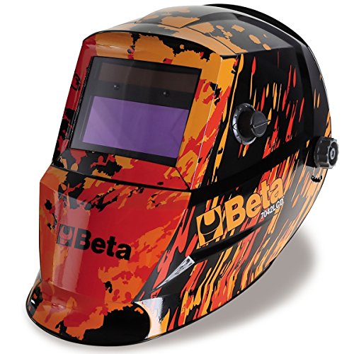 Beta 7042LCD - LCD-schweißermaske mit automatischer verdunklung, für elektrodenschweißen; mig/mag; tig und plasmaschweißen von Beta