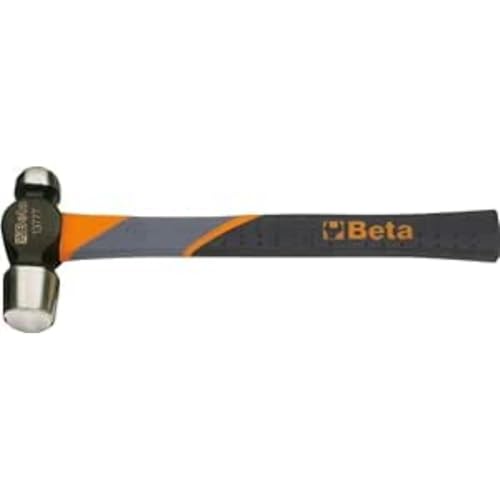Beta 1377T 570 - Hämmer für blechbearbeitung, amerikanisches modell, mit rundem kopf und kugelförmiger pinne, stiel aus faser von Beta