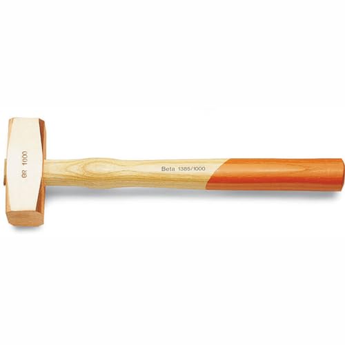 Beta 1385 400 - Hämmer mit kupferkopf, stiel aus holz von Beta