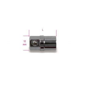 Beta 123 E1/4 Bithalter Adapter für 10 mm Ratschenschlüssel, 10 mm Durchmesser, 20,6 mm Länge, 1/10,2 cm von Beta
