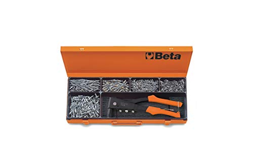 Beta 1741B/C5 - Sortiment mit Nietzange Art. 1741B und 700 Aluminiumnieten von Beta