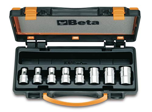 Beta 920FTX/C8 - Steckschlüsselsatz, 8teilig, für Torx®-Schrauben (Art. 920FTX), im Kasten von Beta