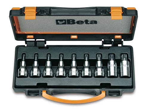 Beta 920TX/C9 - Steckschlüsselsatz, 9teilig, für Torx®-Schrauben (Art. 920TX), im kasten von Beta