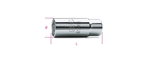 Beta 956C 20,8 - Zündkerzeneinsätze mit Innenvierkantantrieb 1/2” von Beta