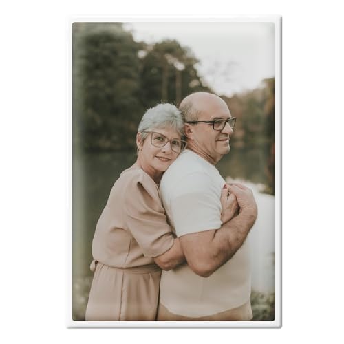 Bethel Personalisierter Gedenkstein für den Garten – benutzerdefinierte Hochtemperatur-Keramik-Fototafel, wasserdicht und lichtbeständig für Gräber, Haustiere, im Innen- oder Außenbereich von Bethel