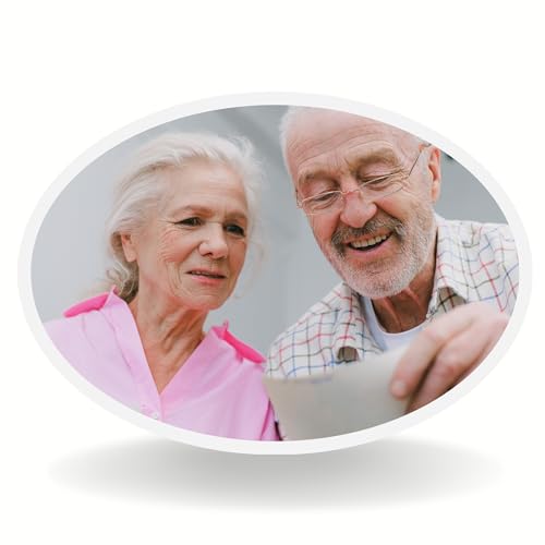 Individuelle Gedenkfoto-Fliesen für Grabstein, wasserdichte Keramik, personalisiertes Porzellanbild, wasserdicht für Grabdekorationen, 15, cm Bild für Grabsteine, benutzerdefinierte Foto-Gedenktafel von Bethel