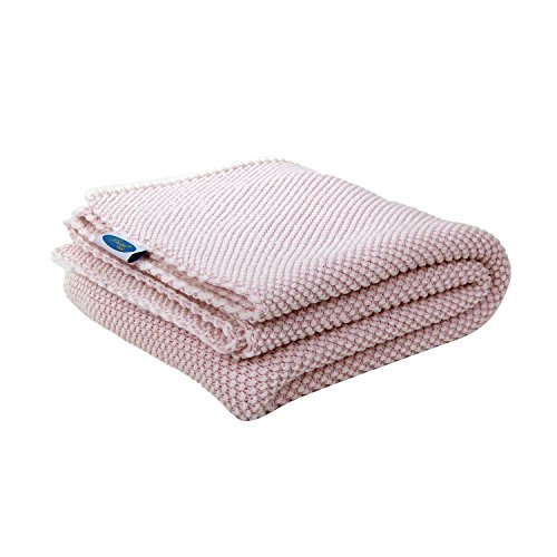 Betires Home Babydecke rosa 90 x 90 cm von Homemania