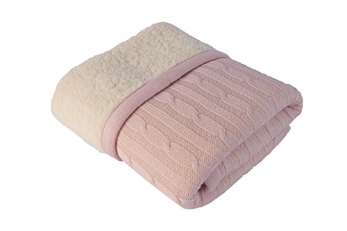 Betires Home Babydecke rosa 80 x 110 cm von Homemania