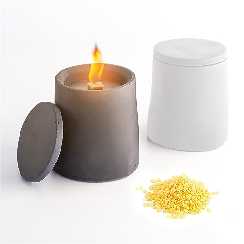 BETOLZ® CLARUS Design Kerzenfresser für Kerzenreste verwerten/Dauerkerze/Schmelzlicht Outdoor für Wachsreste mit Dauerdocht von Betolz