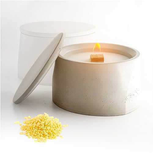 BETOLZ® CLARUS Design Kerzenfresser für Kerzenreste verwerten/Dauerkerze/Schmelzlicht Outdoor für Wachsreste mit Dauerdocht von Betolz