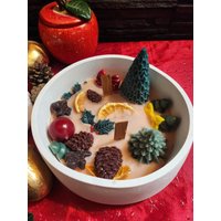 Große Weihnachts Duftkerze 18 cm | Handgegossene Betonschale Holzdocht Weihnachtsduft Mit Zimt & Orange Geschenk Handmade Große Weihnachts Duftkerze 18 cm | Handgegossene Betonschale Holzdocht Weihnachtsduft Mit Zimt & Orange Geschenk Handmade von BetonLiebtAcryl