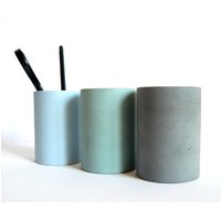 Betonbecher Becher Stiftehalter Betonbecher Becher Stiftehalter von Betongedoens