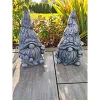 Steinfiguren Wichtel Steinguss Zwerge Gnome von BetonhexeShop