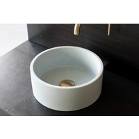 Kleines Waschbecken. Gästebuch Hellblau. D32cm Kleines Waschbecken. Gästebuch Hellblau. D32cm von BetonoLT