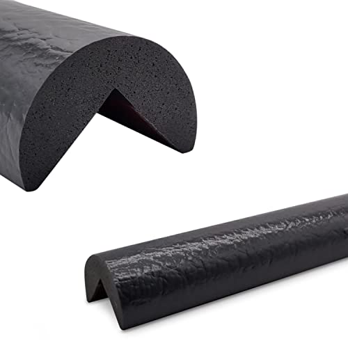 Betriebsausstattung24 Eckschutzprofil Typ A - Länge: 1,0 m - Material: hochflexiblem Polyurethan-Schaum - Selbstklebend - Farbe: anthrazit - Kantenschutz von Betriebsausstattung24