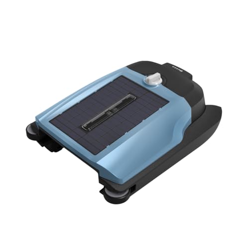 Betta Flex Solarbetriebener Pool-Skimmer Roboter - Kabellos mit Dual-Reinigungsmodi, Soft-Touch-Poolschutz Kompatibel mit Infinity Edge, In-Ground & Above-Ground Pools (Blau) von Betta
