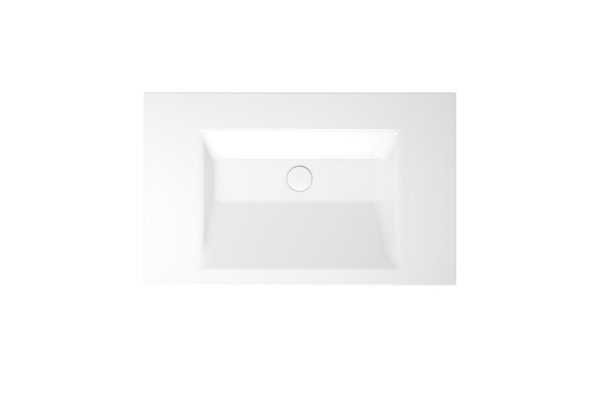 Bette Aqua Wand-Waschtisch ohne Hahnloch, A054 800 x 495 mm, Farbe: Weiß mit BetteGlasur Plus - A054-000PW von Bette
