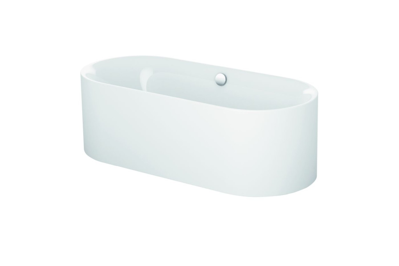 Bette Badewannen Oval Lux Oval Silhouette Weiß 1700x750x450/575mm, 3465-000CFXXS 3465-000CFXXS von Bette