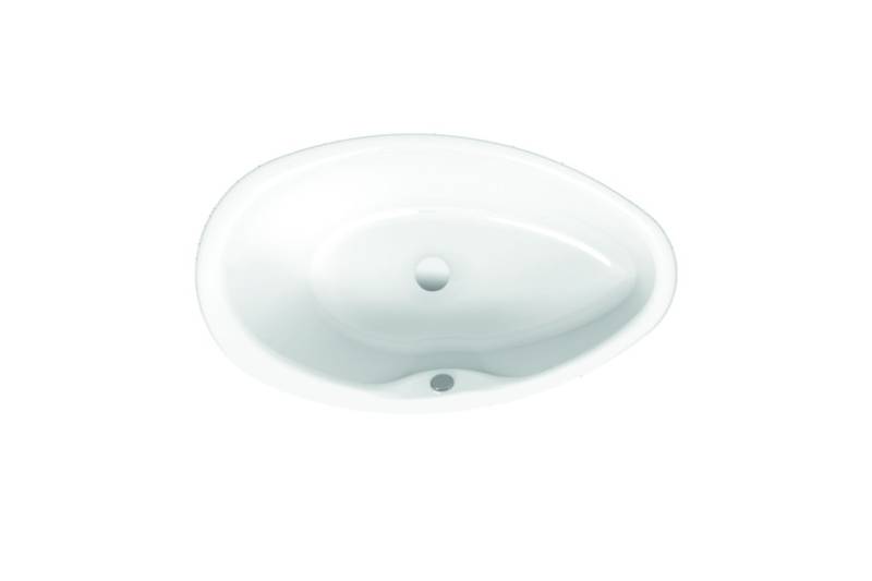 Bette Badewannen Oval Pool Oval Weiß AS 1641x960x450/40mm, 6050-000AS 6050-000AS von Bette