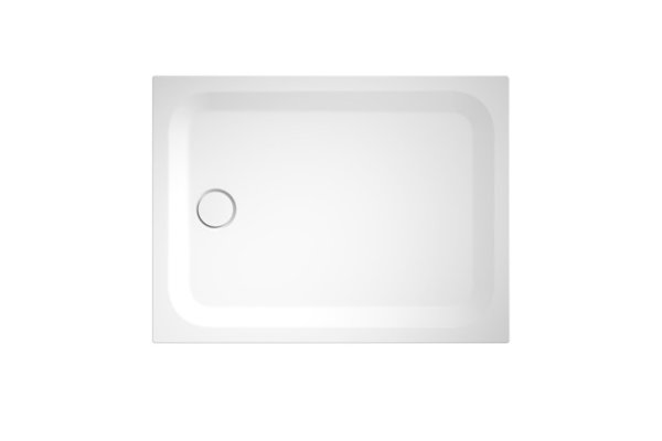 Bette Ultra Rechteck-Duschwanne 1300x900x35mm, 5795, Farbe: Snow (weiß matt) von Bette
