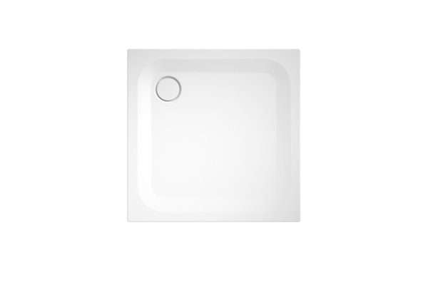 Bette Ultra Rechteck-Duschwanne 850x850x25mm, mit Glasur Plus, 1589, Farbe: Smoke matt von Bette