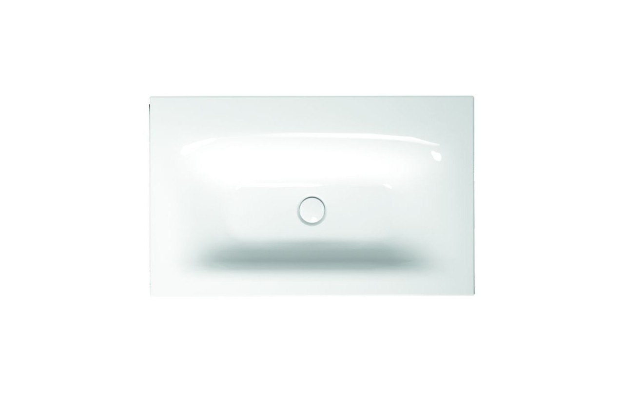 Bette Einbau-Waschtisch Lux 80x49,5x1 cm, mit Bohrung, weiß, A161-000HLW1 A161-000HLW1 von Bette