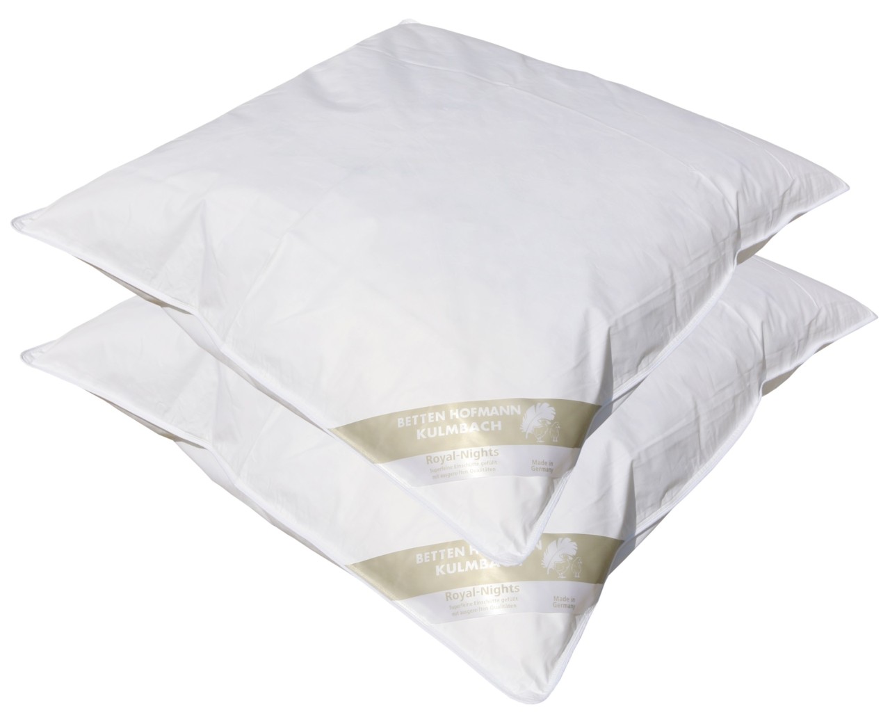 2 Stück Betten Hofmann Canada Flachkissen 80x80 cm Kopfkissen Kinderkissen 450 g 2 Stück Betten Hofmann Canada Flachkissen 80x80 cm Kopfkissen Kinderkissen 450 g von Betten Hofmann