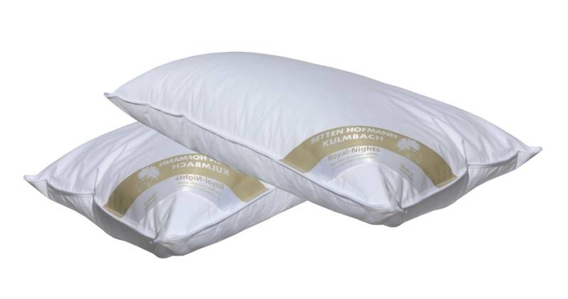 2 Stück Betten Hofmann Basic Allergiker Kopfkissen Faserkissen 40x80 cm 450 g von Betten Hofmann