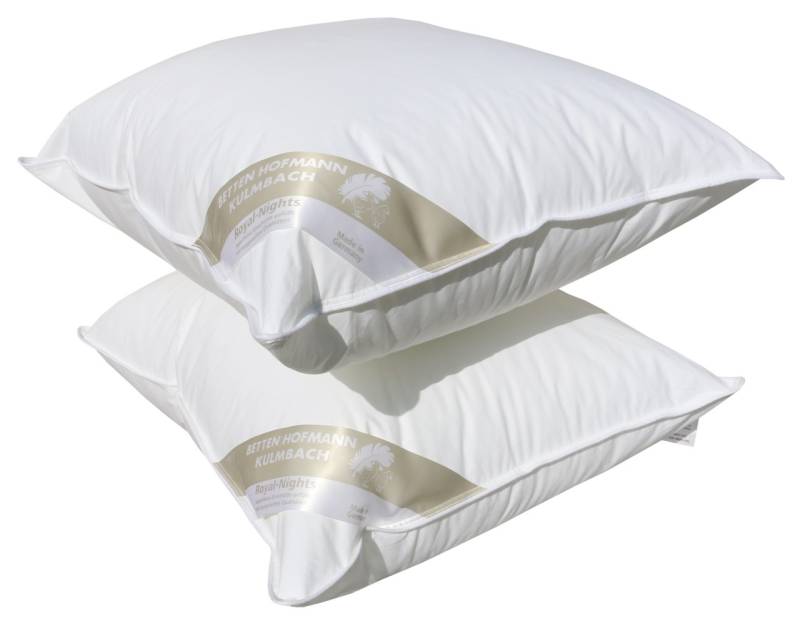 2 Stück Betten Hofmann Basic Allergiker Kopfkissen Faserkissen 50x60 cm 450 g von Betten Hofmann