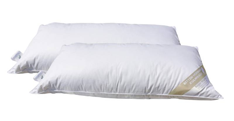 2 Stück Betten Hofmann Premium 3-Kammer Kopfkissen 40x80 Daunenkissen kuschel... von Betten Hofmann